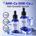 GHK-Cu AHK-Cu Hair Serum 20ml Biotin Saw Palmetto Supports Fuller Looking Hair Thinning Hair Care Peptide Serum