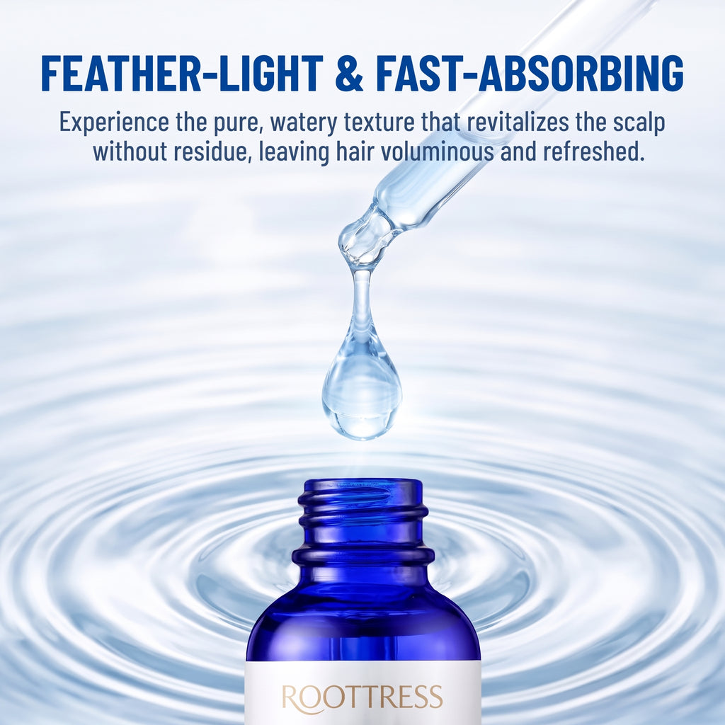 GHK-Cu AHK-Cu Hair Serum 20ml Biotin Saw Palmetto Supports Fuller Looking Hair Thinning Hair Care Peptide Serum
